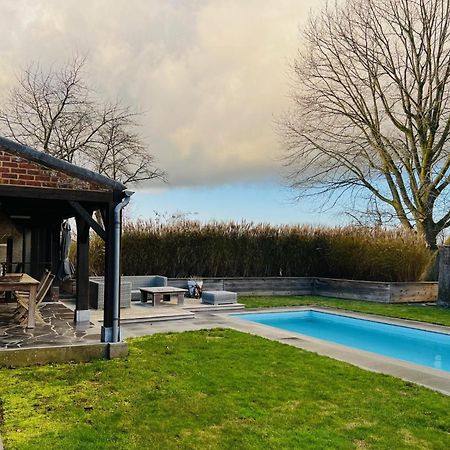 Zen Op Vakantie @Vakantiehoeve Met Zwembad Villa Lierde ภายนอก รูปภาพ